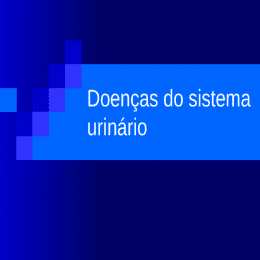 DoençAs Do Sistema UrináRio - Lifestyle
