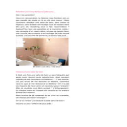 Comment relooker une salle de bain - Design