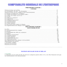 Comptabilite generale (cours+exercices corriges) - Documents
