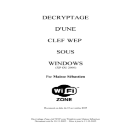Guide de piratage d'un reseau WIFI - Documents