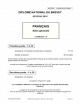 Francais Serie Generale Dnb Juin 2014 (Questions-réécriture-2)