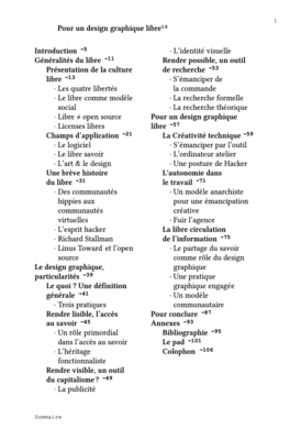 Un design graphique libre